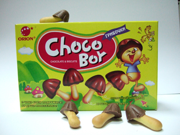 Розовый грибочек Choco boy