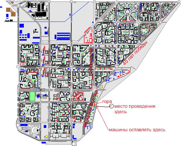 Карта 9 квартала тольятти
