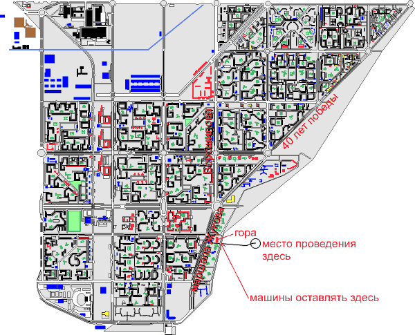 Карта тольятти с домами